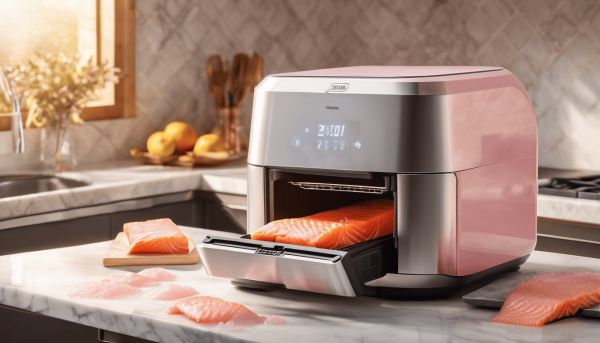 Réussir la cuisson de saumon surgelés au air fryer facilement