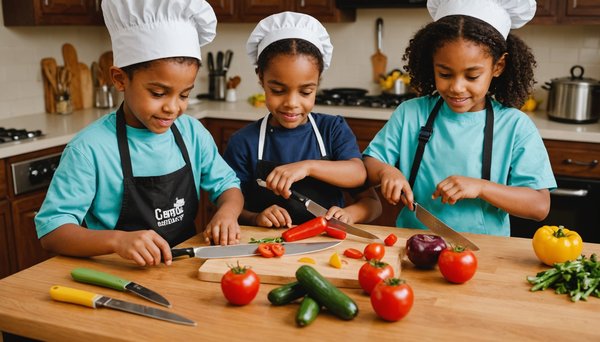 Le set de couteaux pour enfants : cuisine en toute sécurité